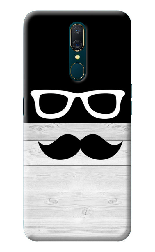 Mustache Oppo A9 Back Cover