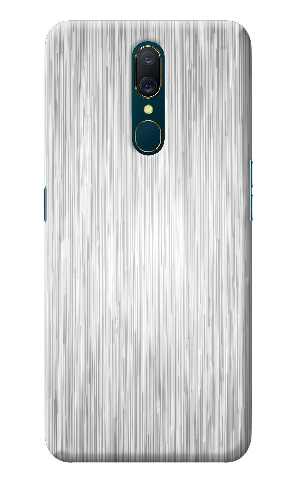 Wooden Grey Texture Oppo A9 Back Cover