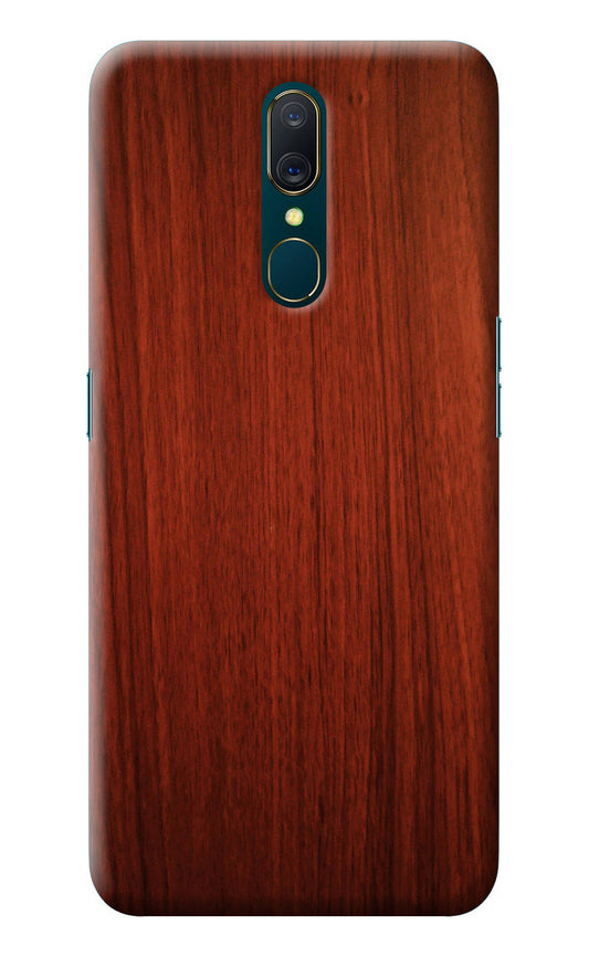 Wooden Plain Pattern Oppo A9 Back Cover