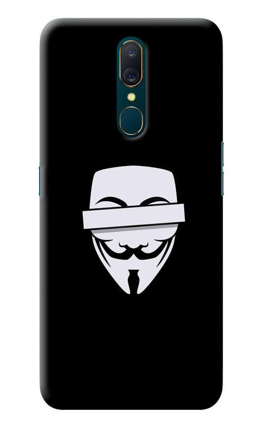 Anonymous Face Oppo A9 Back Cover