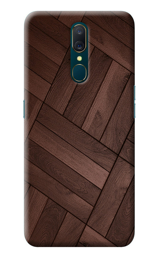 Wooden Texture Design Oppo A9 Back Cover