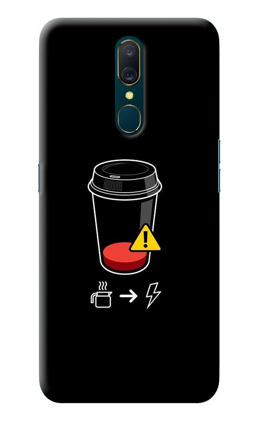 Coffee Oppo A9 Back Cover