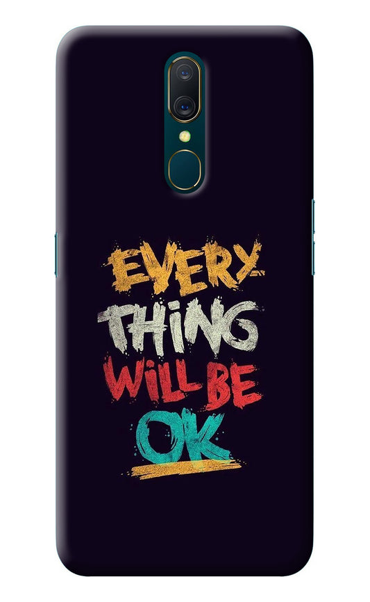 Everything Will Be Ok Oppo A9 Back Cover