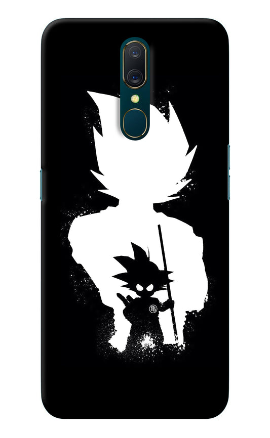 Goku Shadow Oppo A9 Back Cover