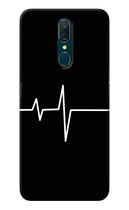 Heart Beats Oppo A9 Back Cover