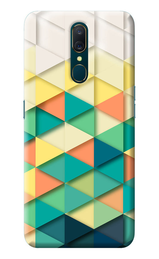 Abstract Oppo A9 Back Cover