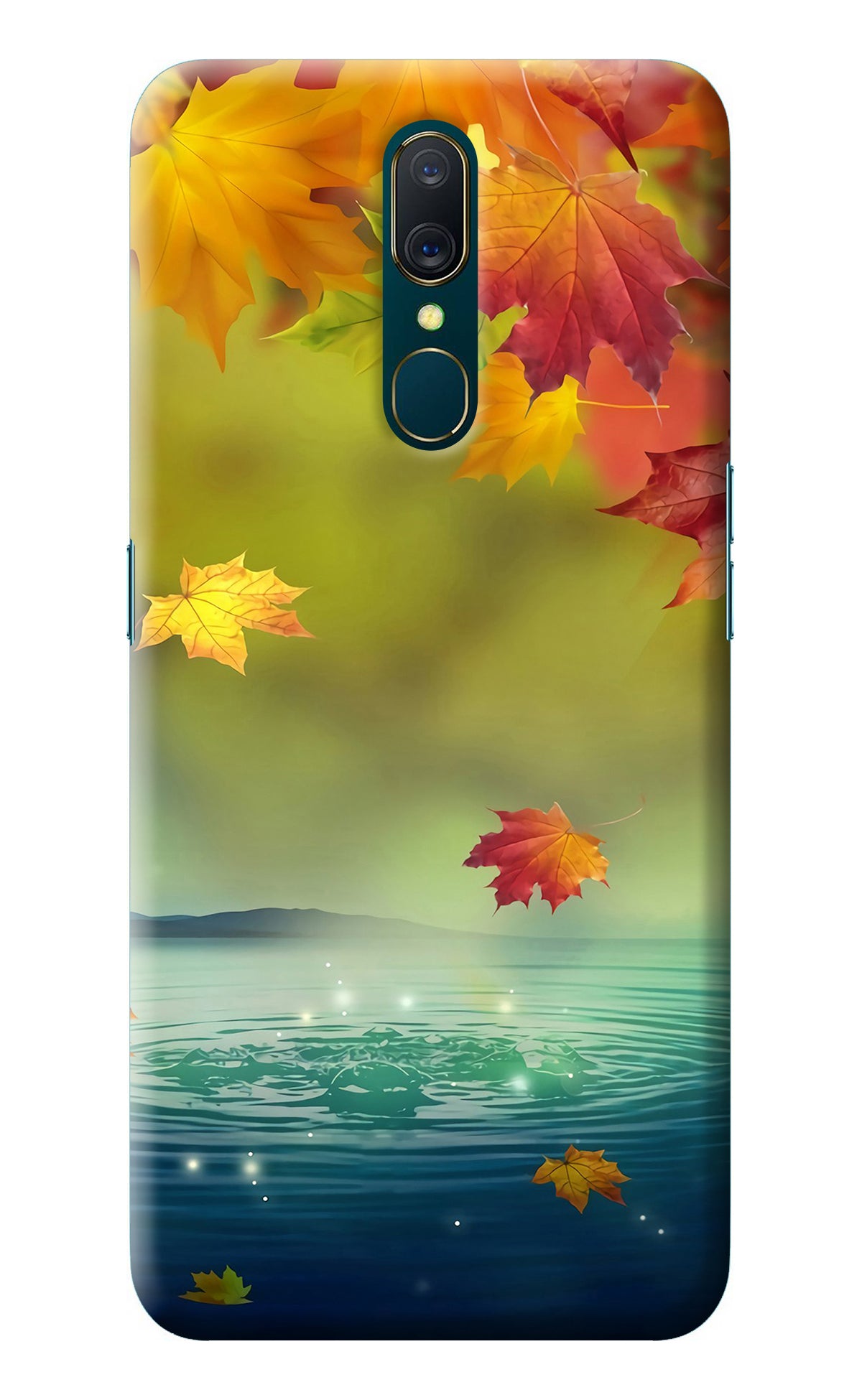 Flowers Oppo A9 Back Cover