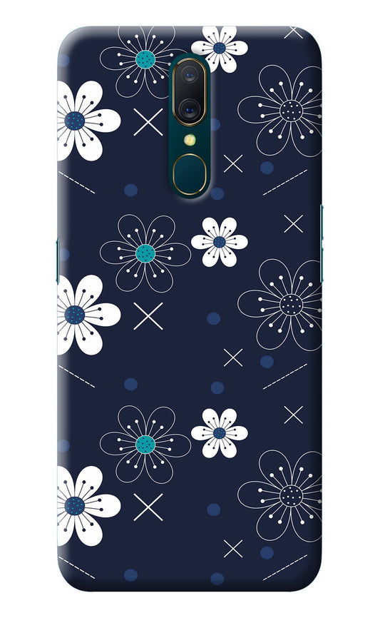 Flowers Oppo A9 Back Cover