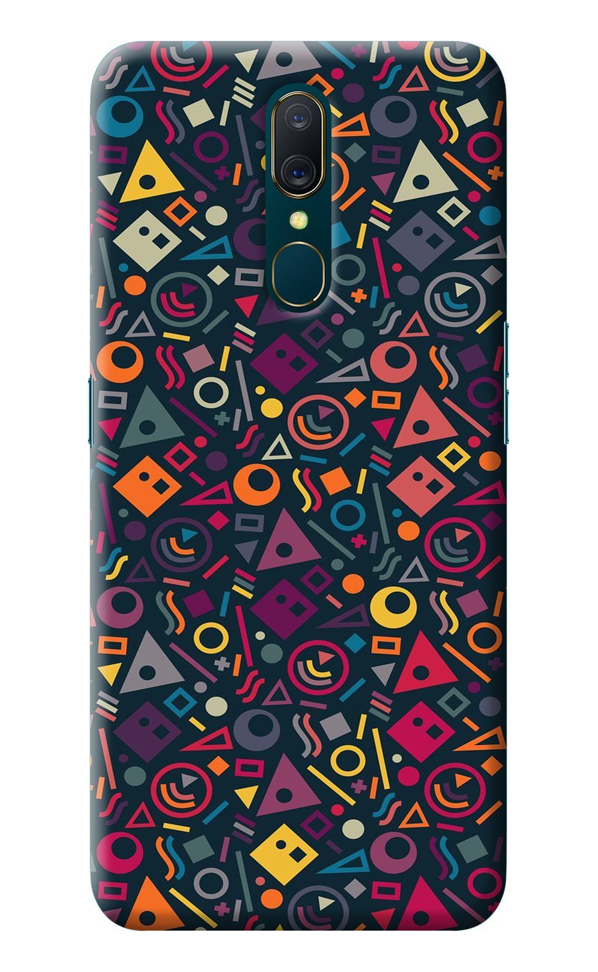 Geometric Abstract Oppo A9 Back Cover