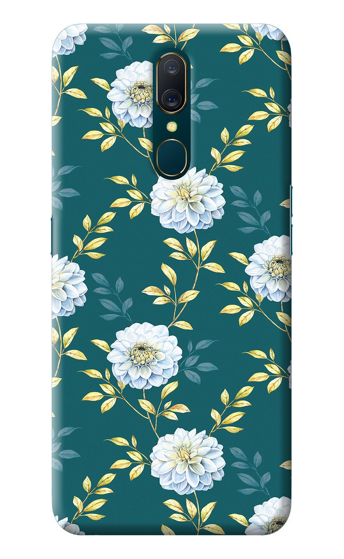 Flowers Oppo A9 Back Cover