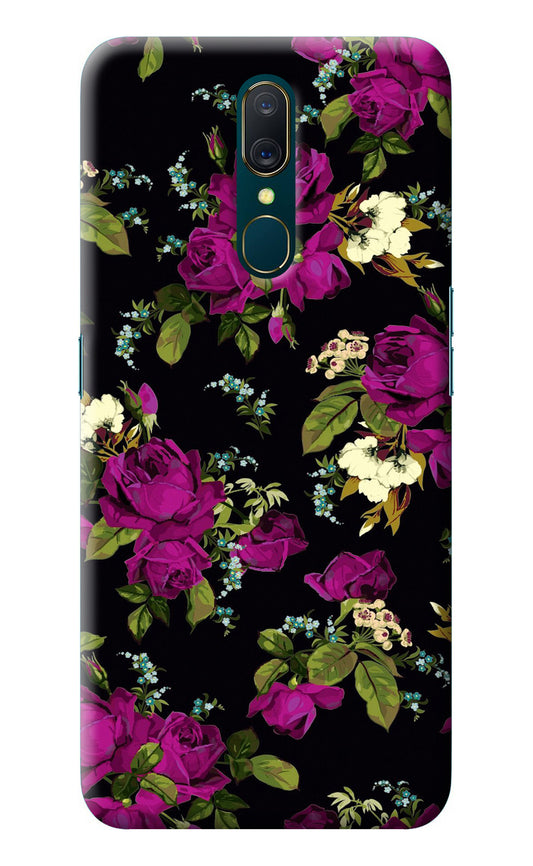 Flowers Oppo A9 Back Cover