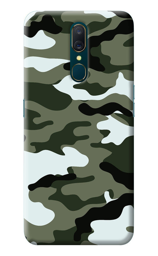 Camouflage Oppo A9 Back Cover