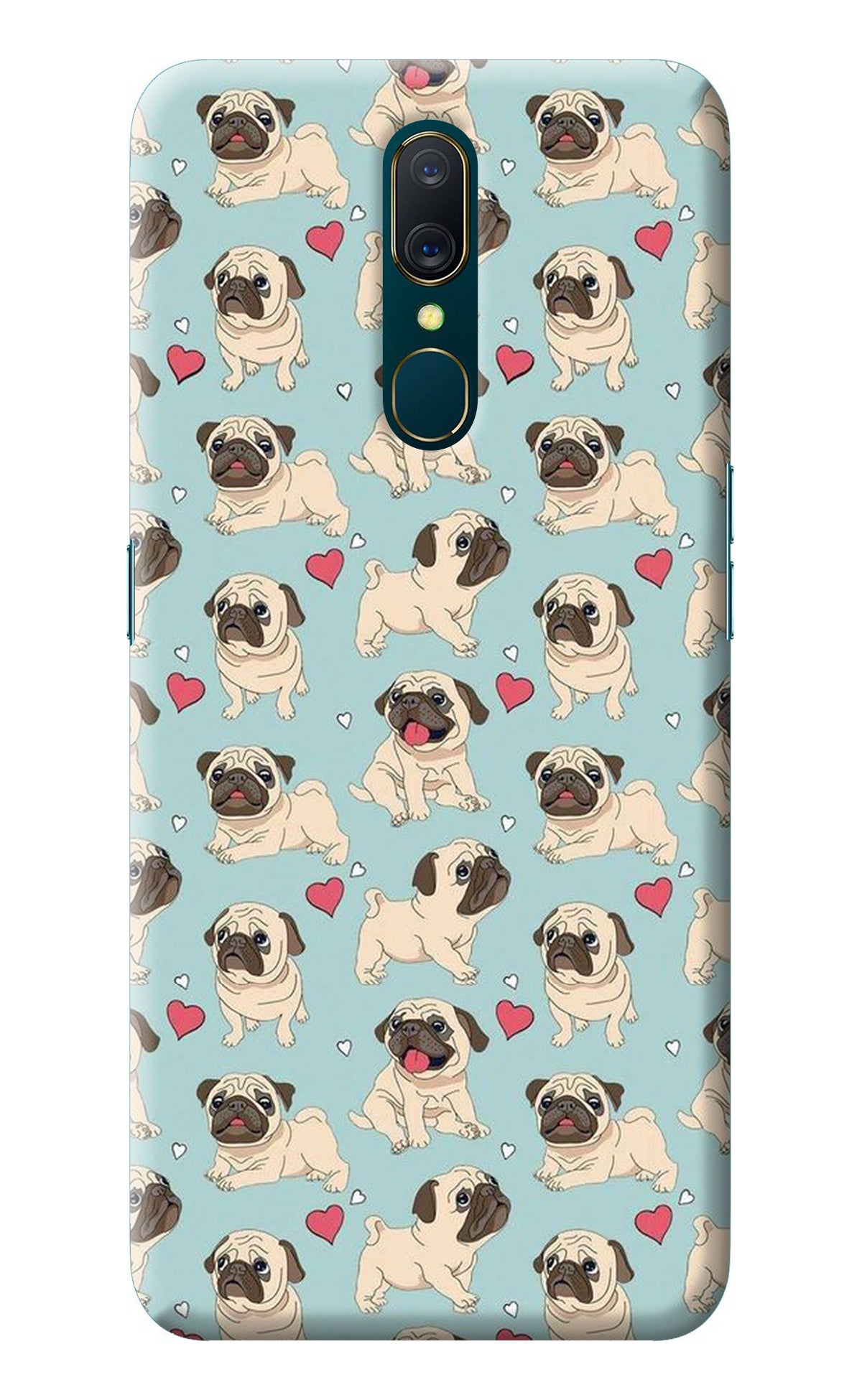 Pug Dog Oppo A9 Back Cover