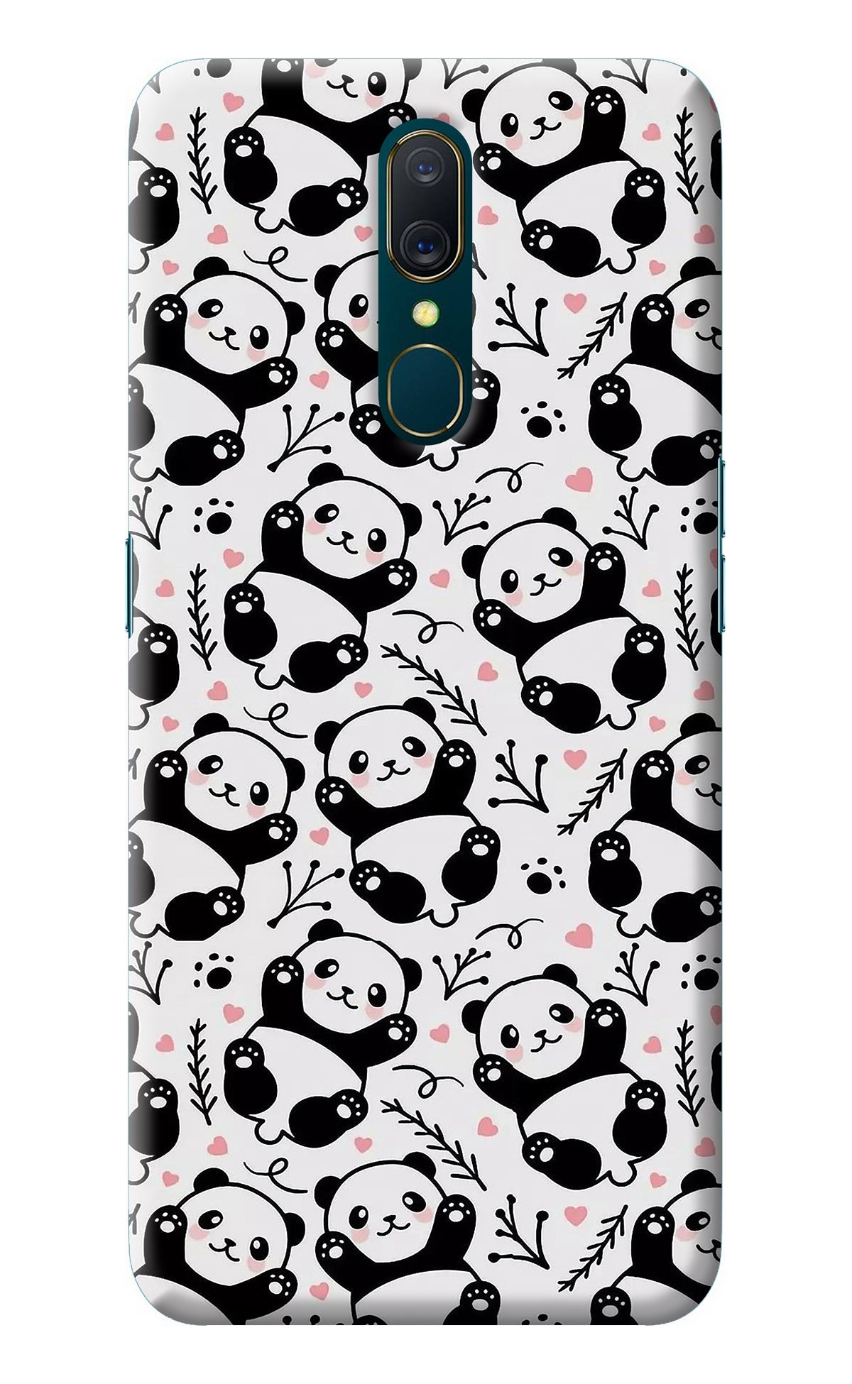 Cute Panda Oppo A9 Back Cover