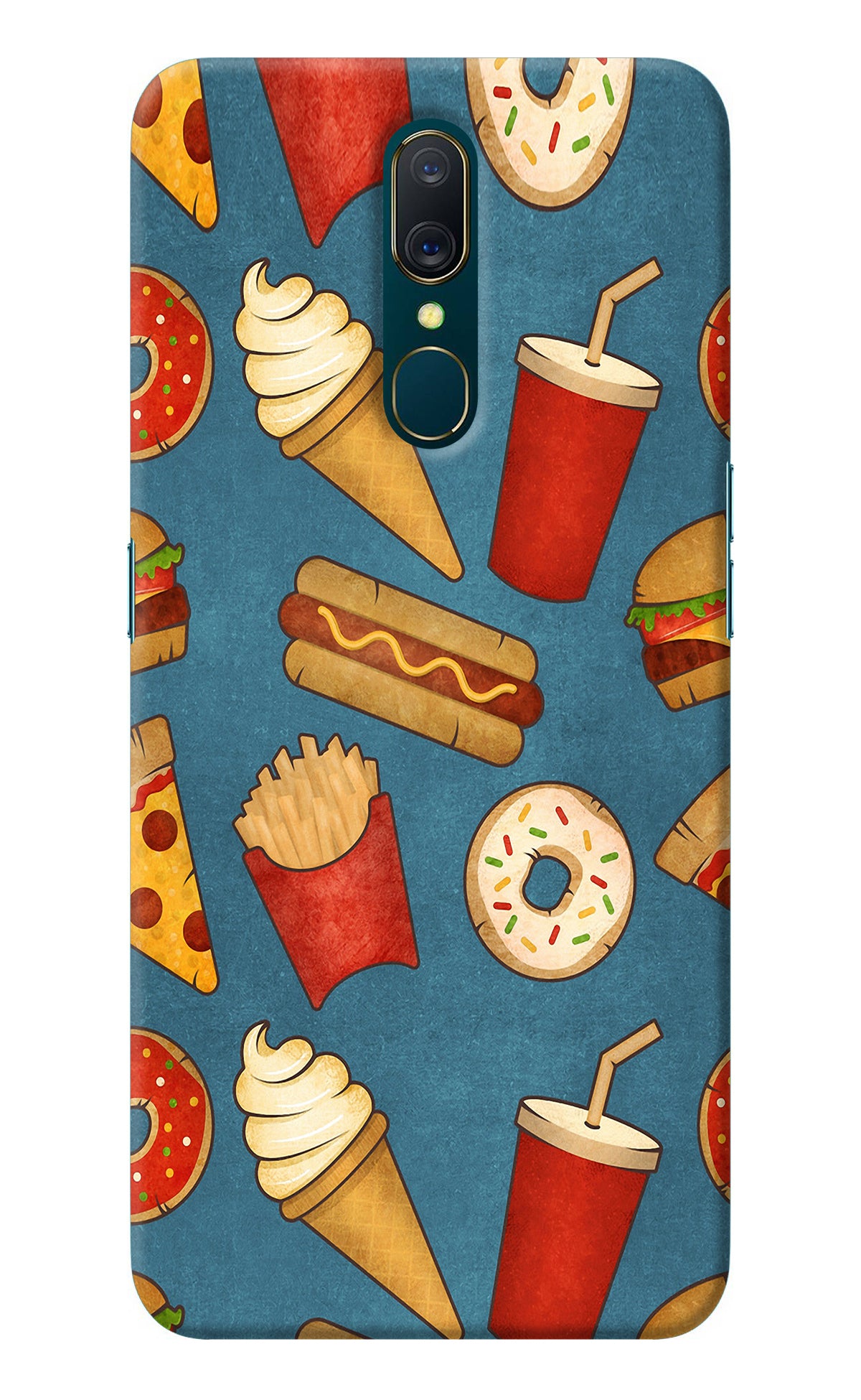 Foodie Oppo A9 Back Cover