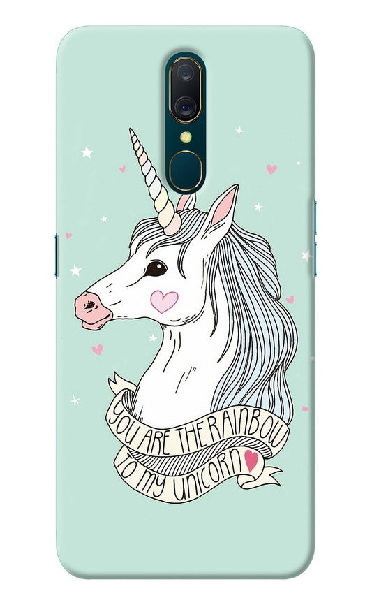 Unicorn Wallpaper Oppo A9 Back Cover