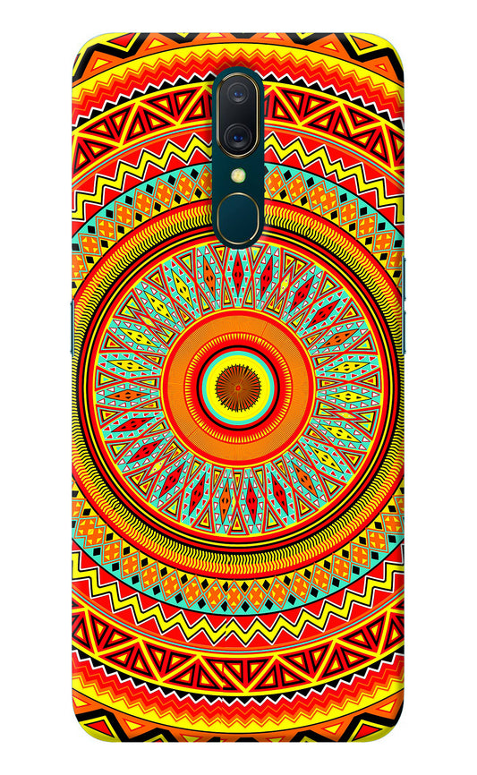 Mandala Pattern Oppo A9 Back Cover