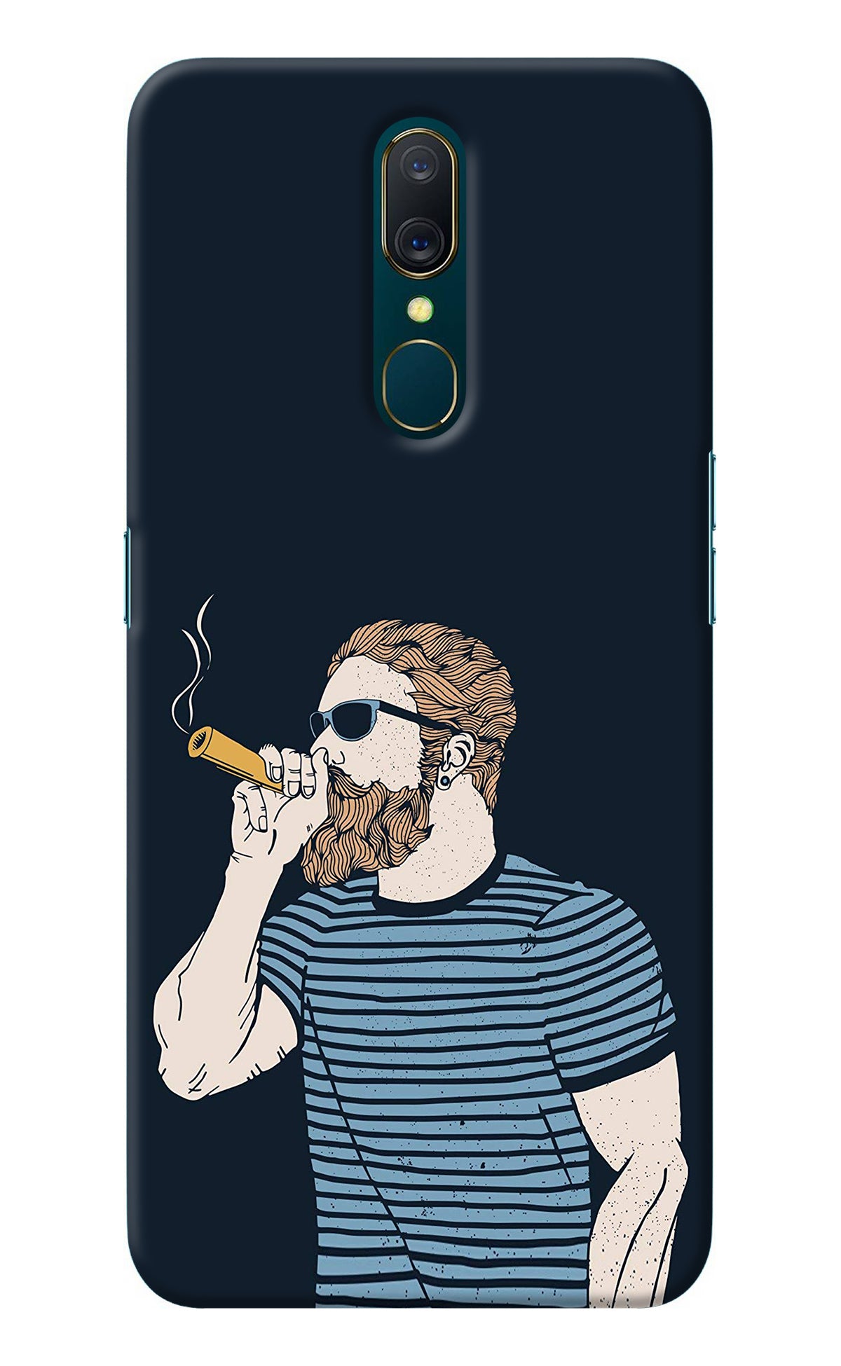 Smoking Oppo A9 Back Cover