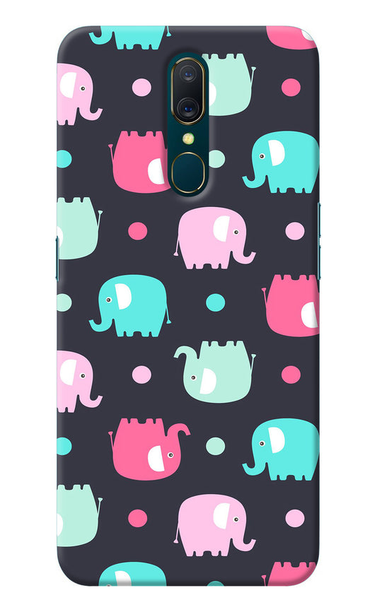 Elephants Oppo A9 Back Cover