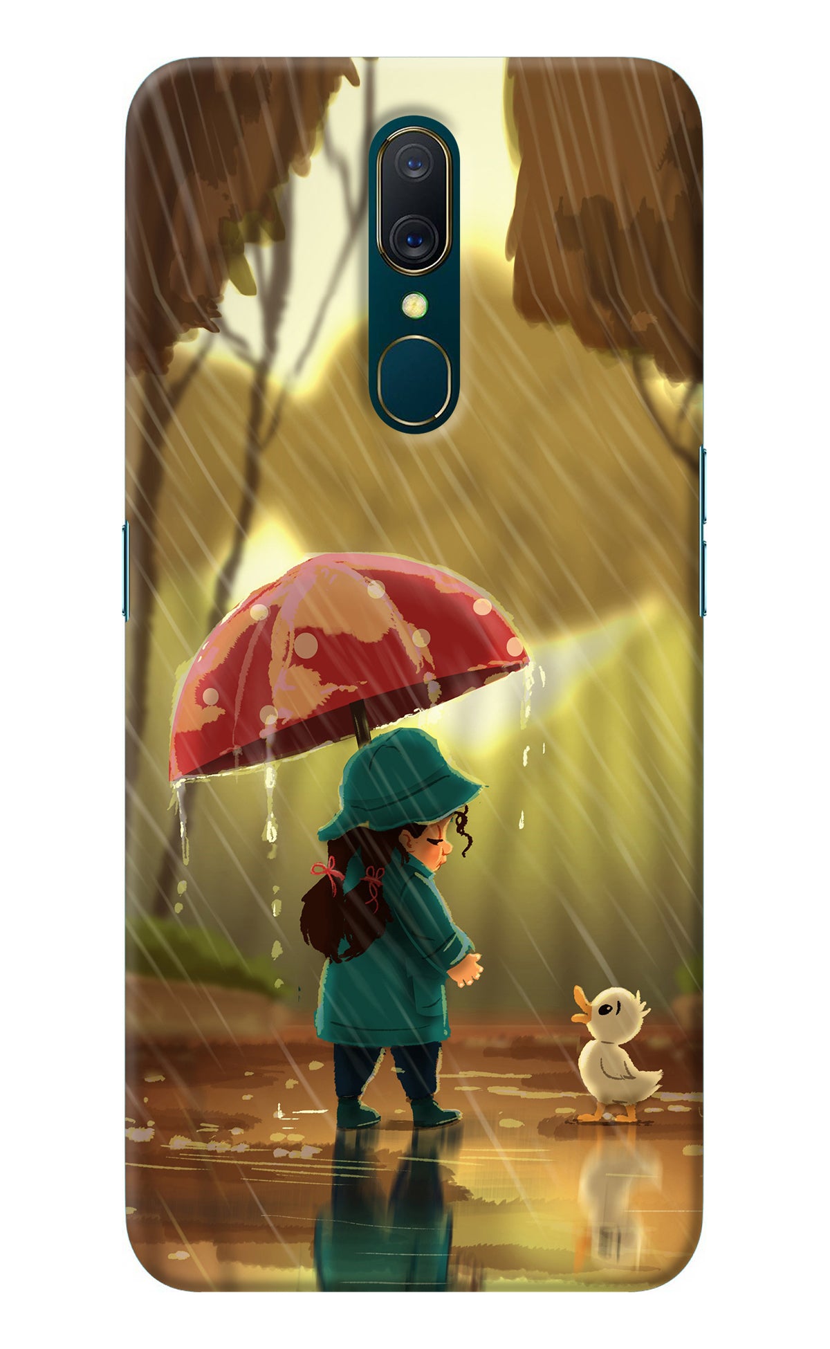 Rainy Day Oppo A9 Back Cover