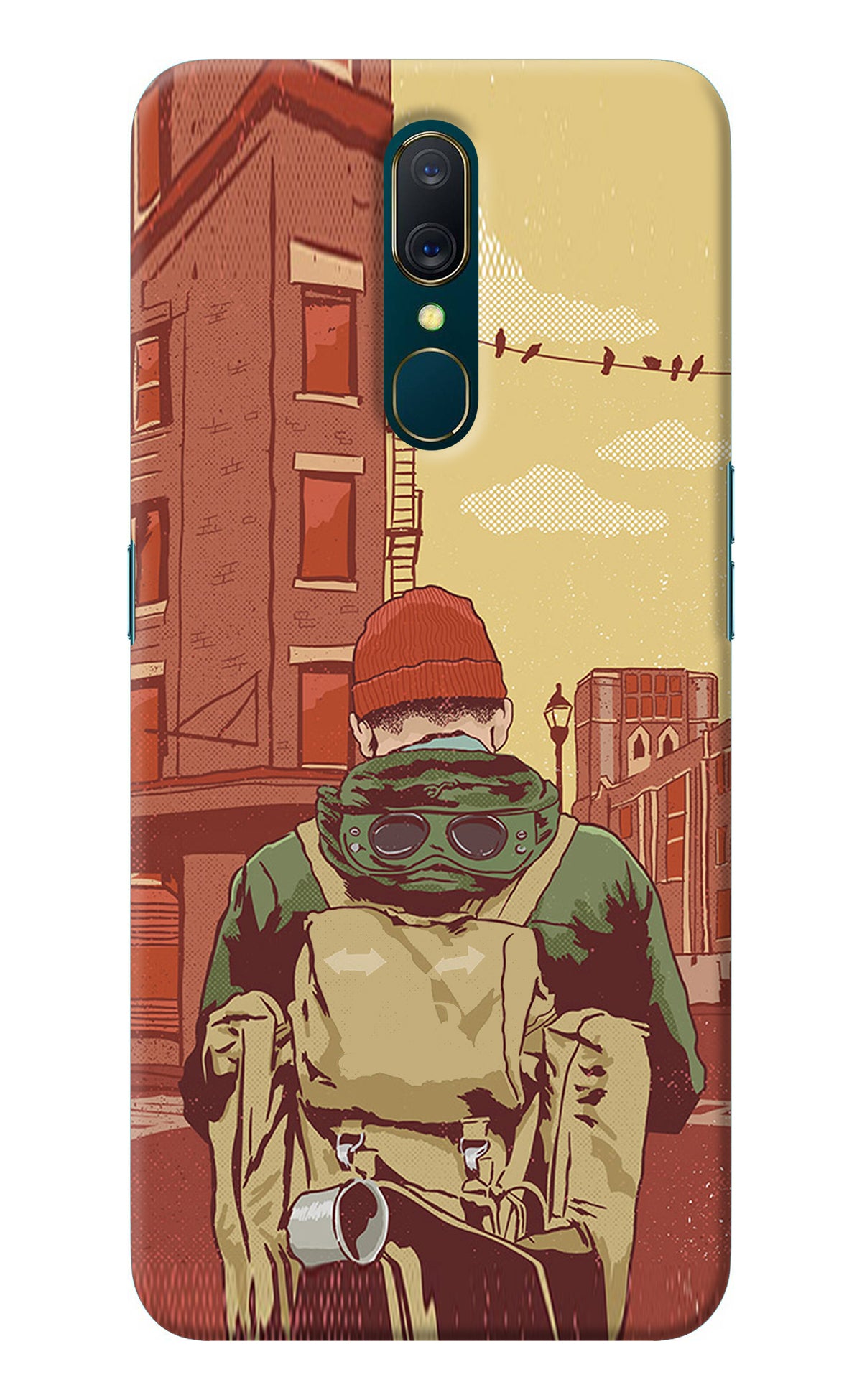 Adventurous Oppo A9 Back Cover