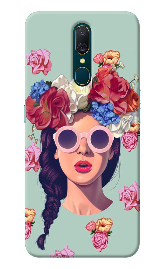 Pretty Girl Oppo A9 Back Cover