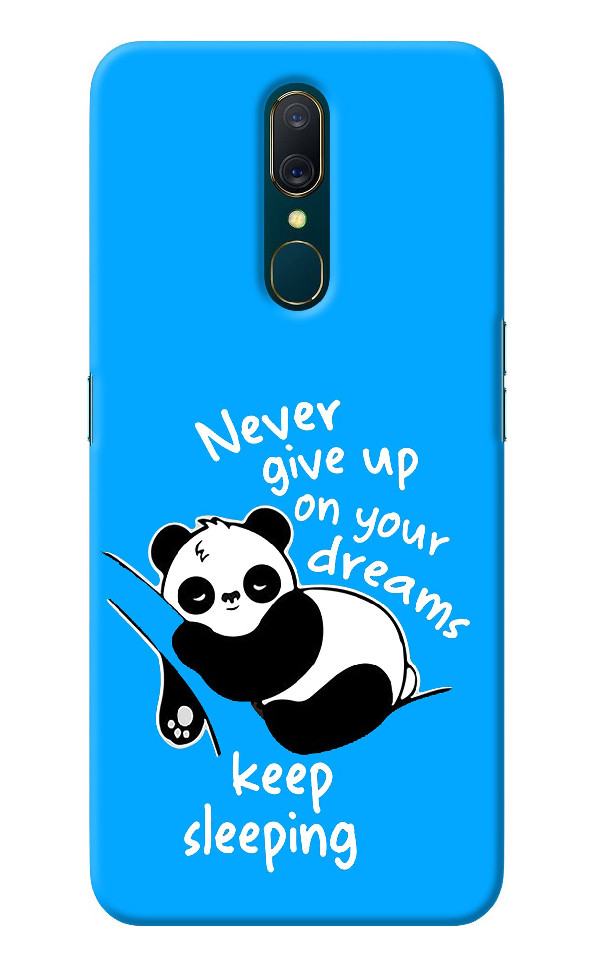 Keep Sleeping Oppo A9 Back Cover