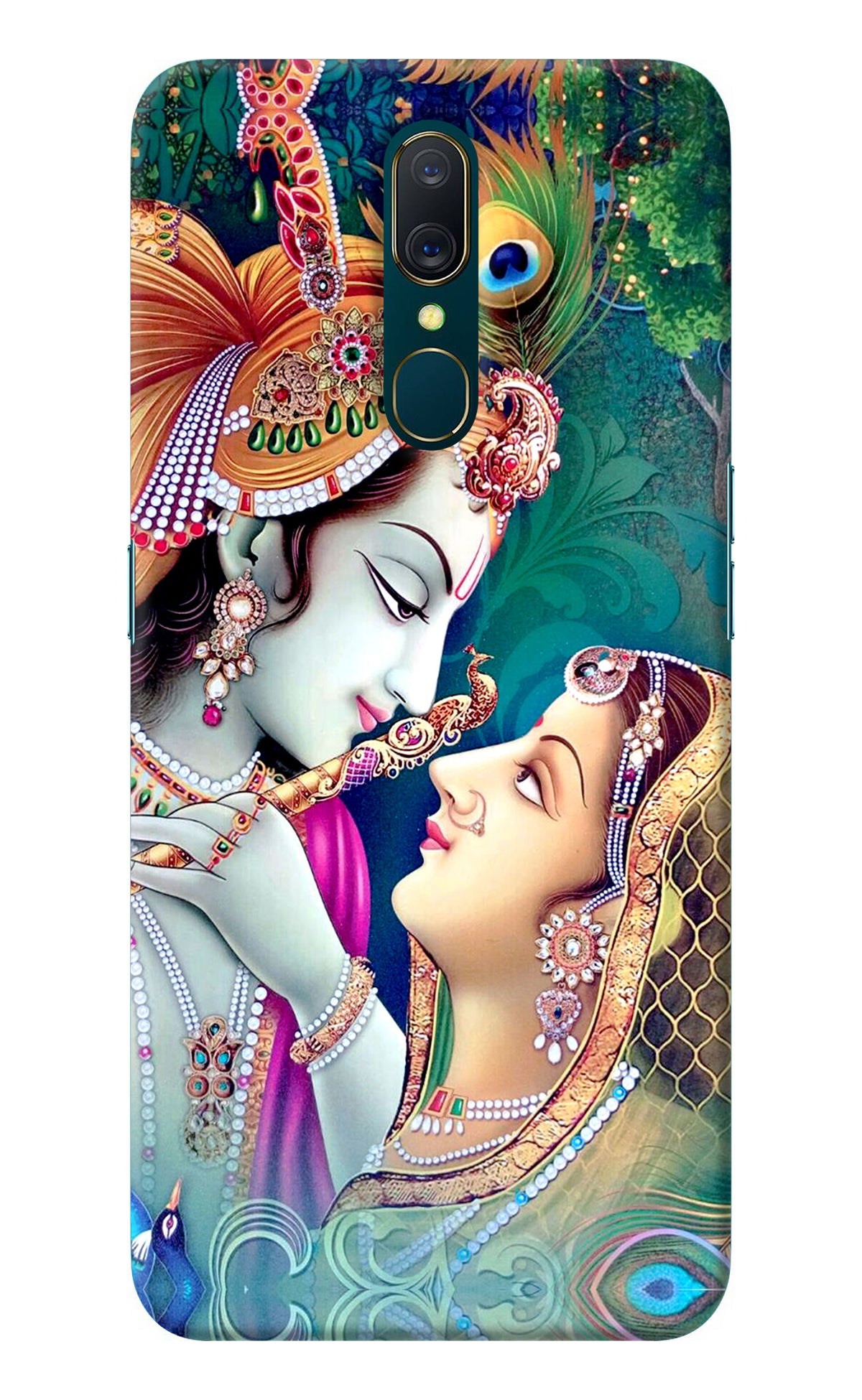 Lord Radha Krishna Oppo A9 Back Cover