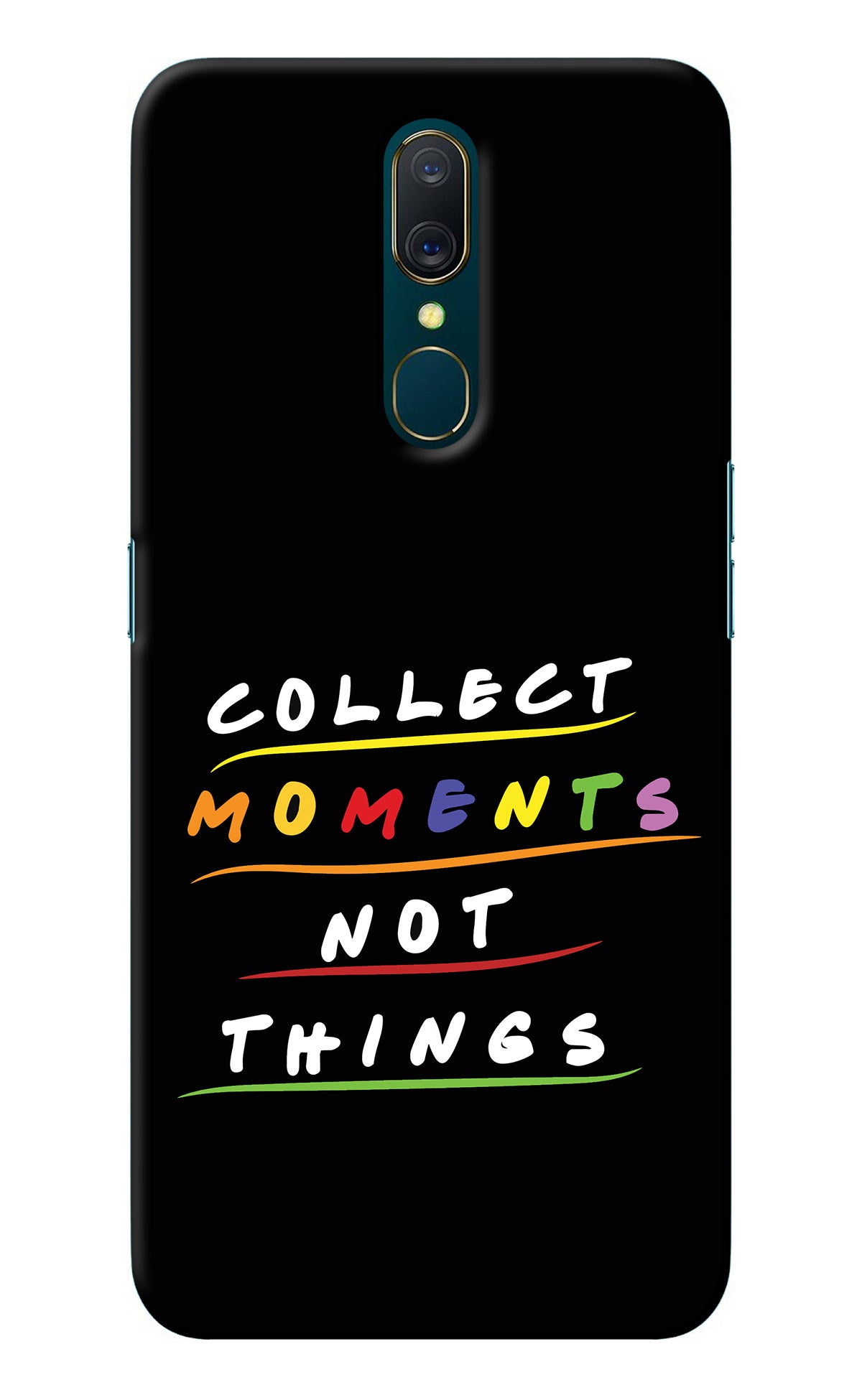 Collect Moments Not Things Oppo A9 Back Cover