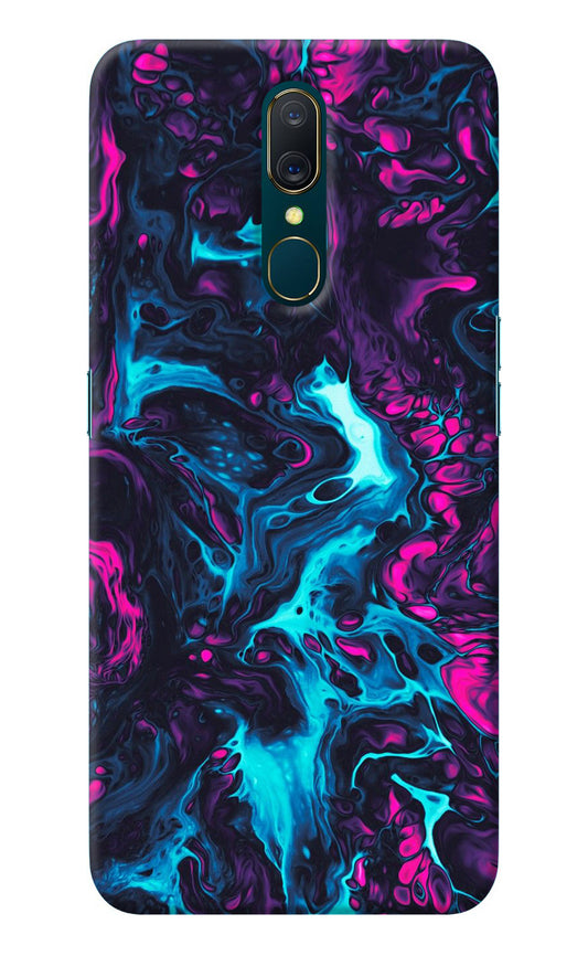 Abstract Oppo A9 Back Cover