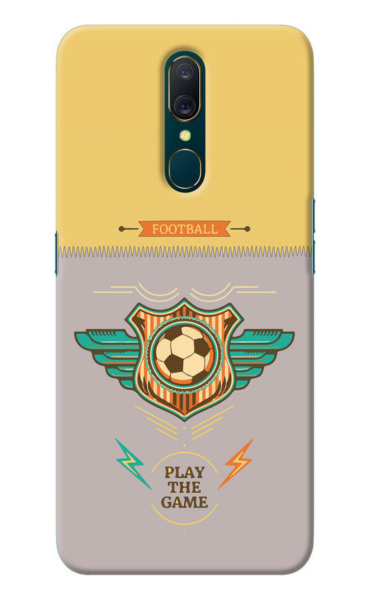 Football Oppo A9 Back Cover