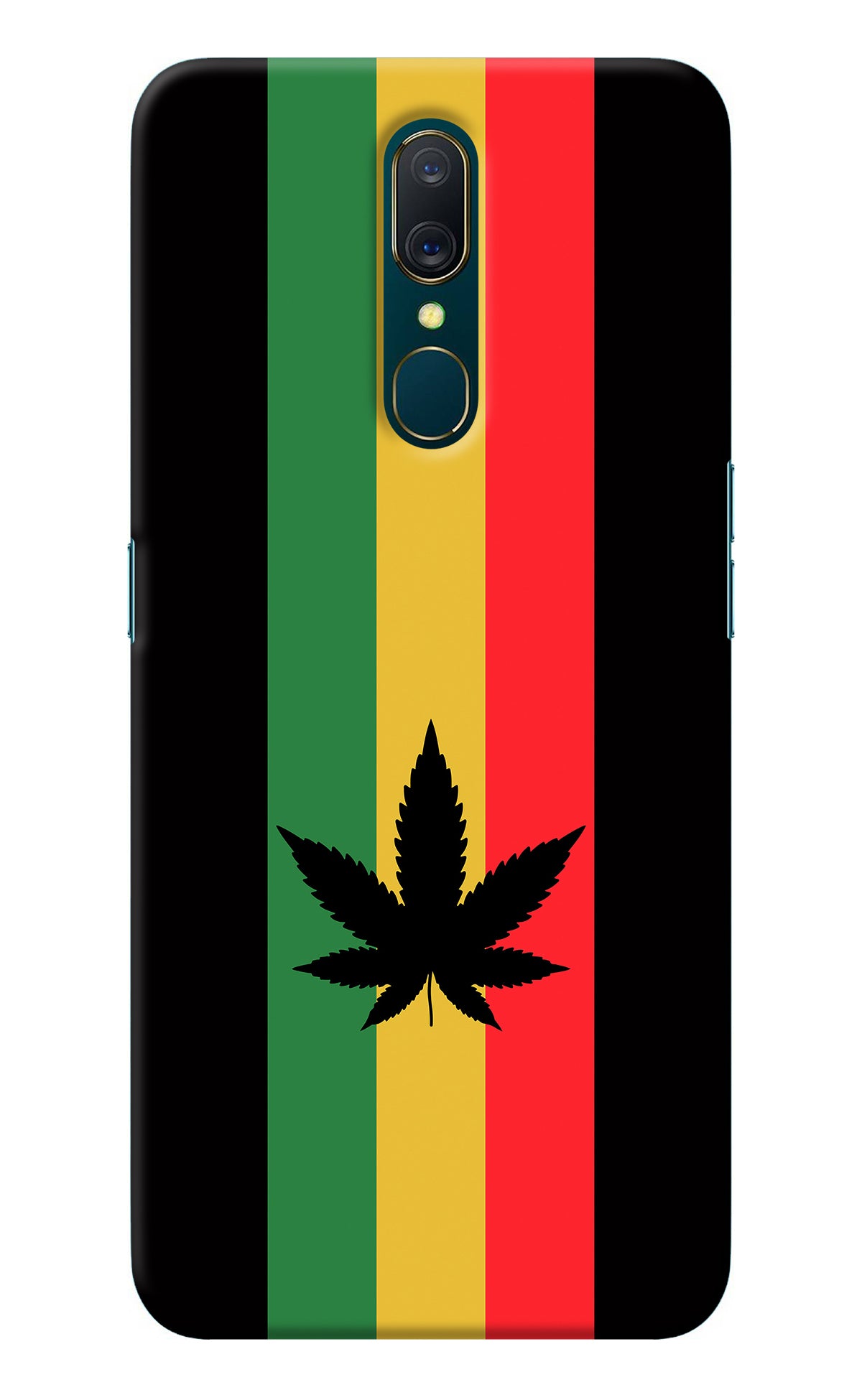 Weed Flag Oppo A9 Back Cover