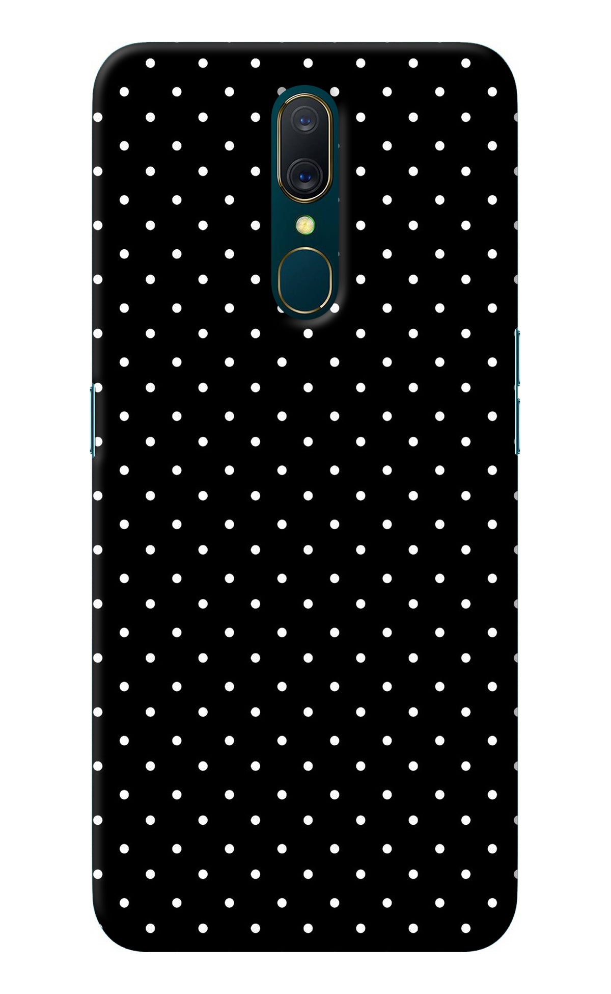 White Dots Oppo A9 Back Cover