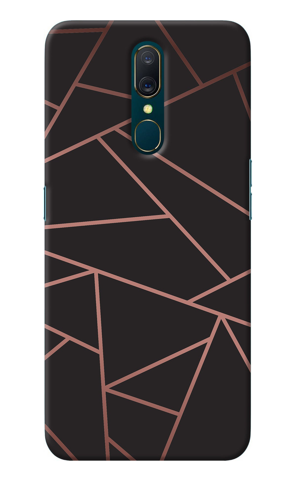 Geometric Pattern Oppo A9 Back Cover