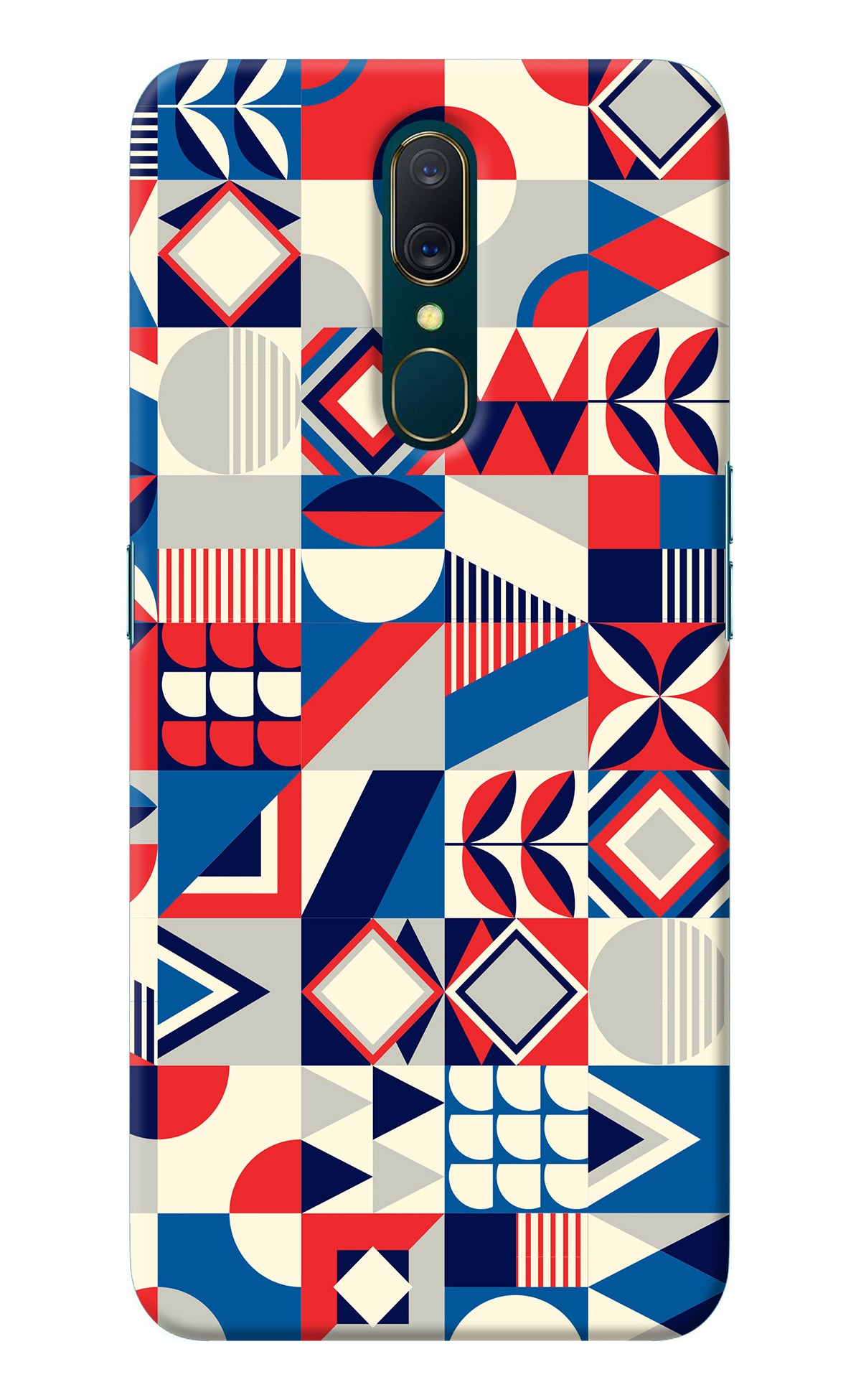 Colorful Pattern Oppo A9 Back Cover