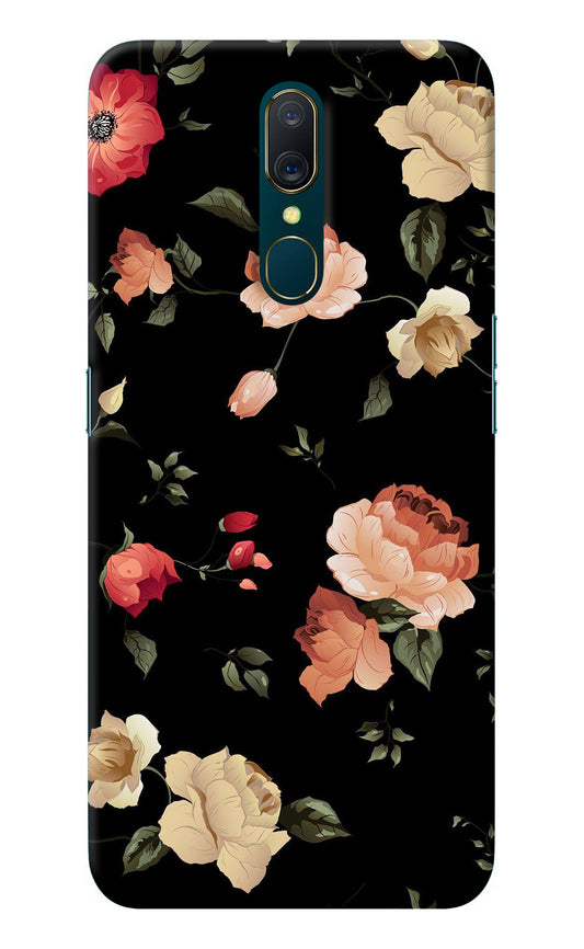 Flowers Oppo A9 Back Cover