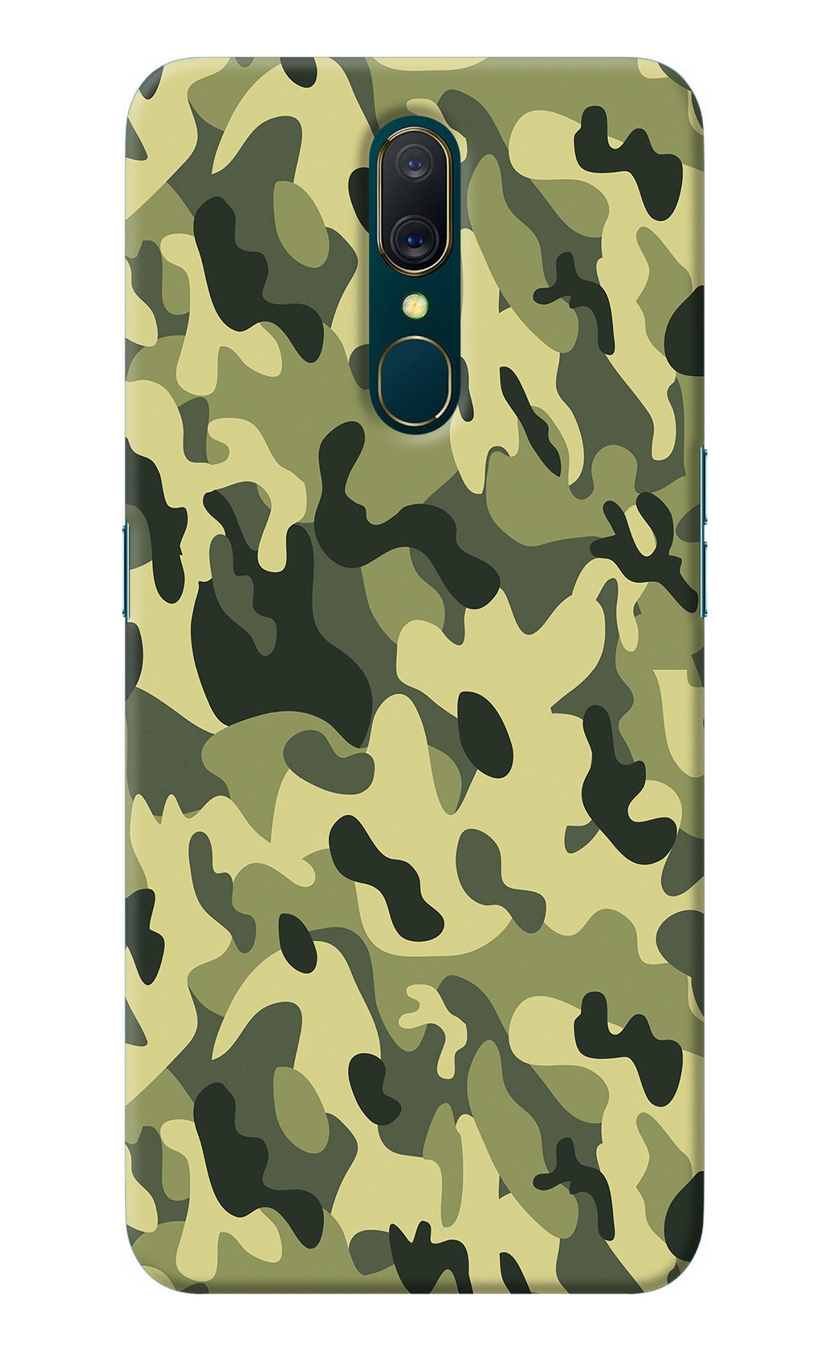 Camouflage Oppo A9 Back Cover