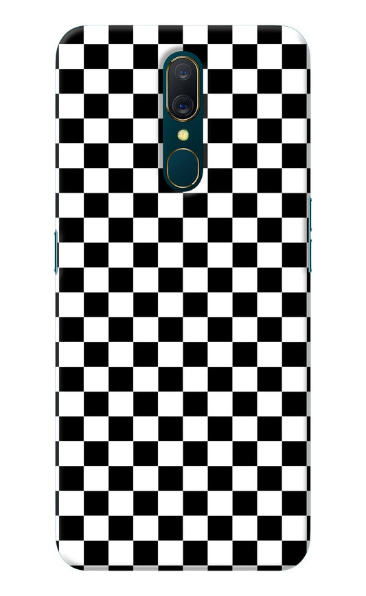 Chess Board Oppo A9 Back Cover