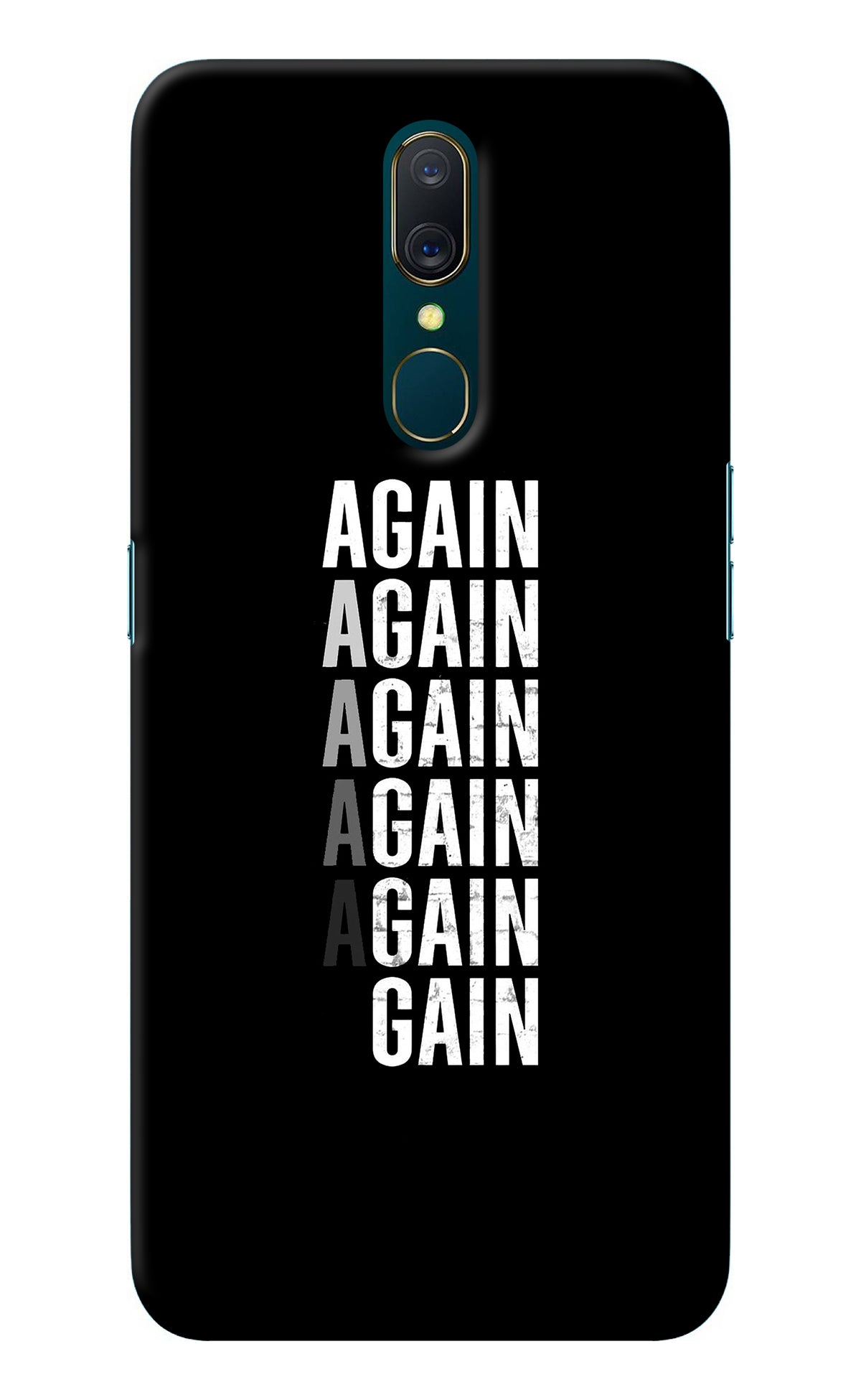 Again Again Gain Oppo A9 Back Cover