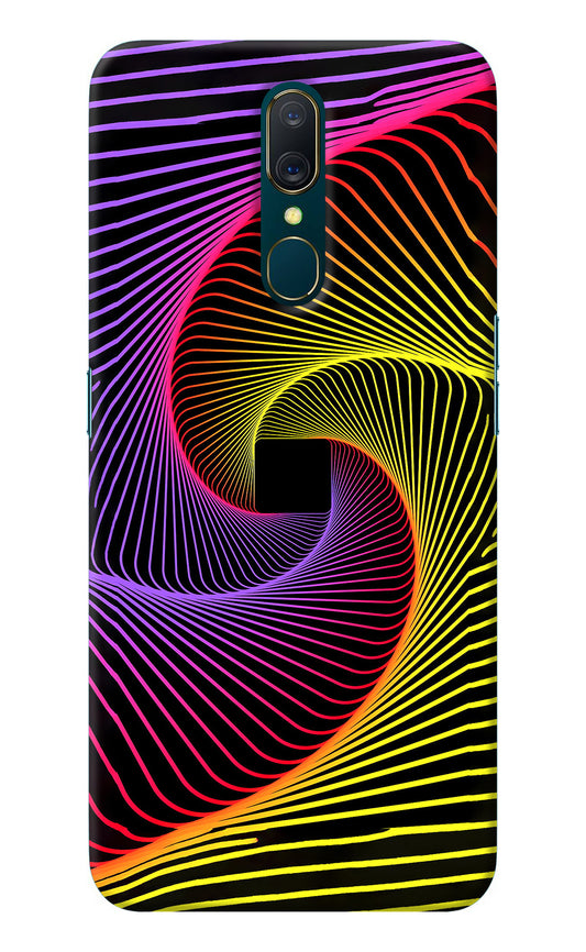 Colorful Strings Oppo A9 Back Cover