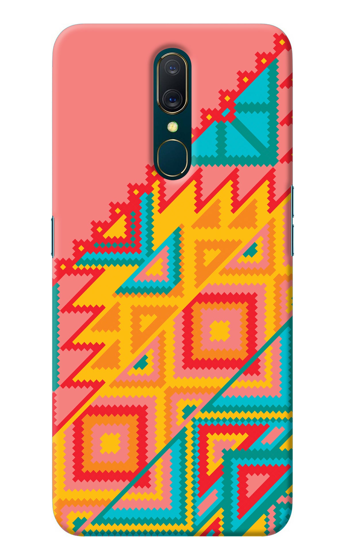 Aztec Tribal Oppo A9 Back Cover