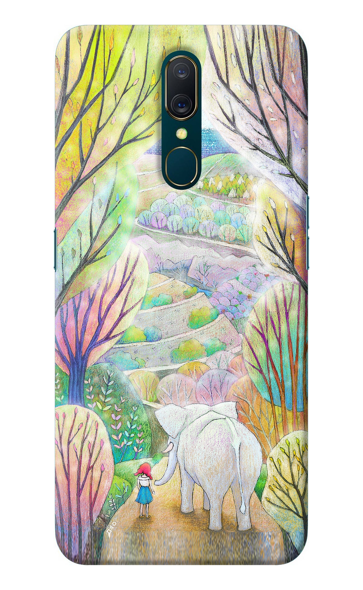 Nature Painting Oppo A9 Back Cover