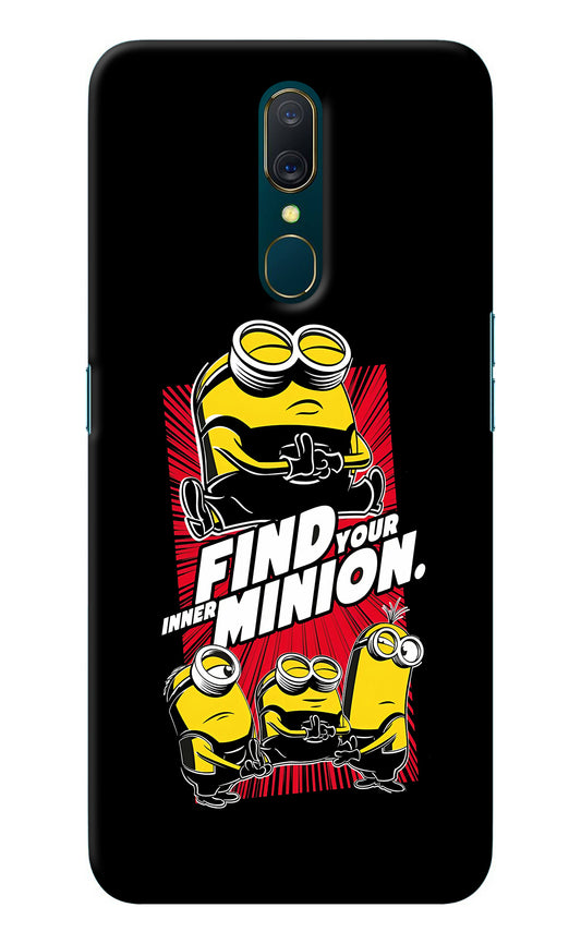 Find your inner Minion Oppo A9 Back Cover