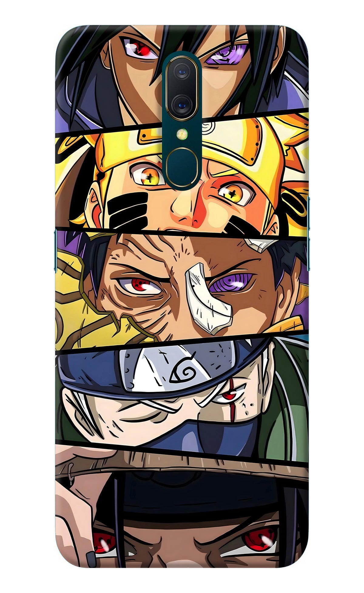 Naruto Character Oppo A9 Back Cover