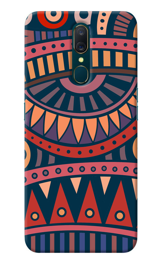 African Culture Design Oppo A9 Back Cover