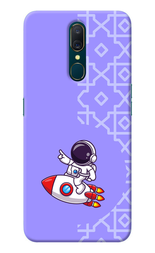 Cute Astronaut Oppo A9 Back Cover