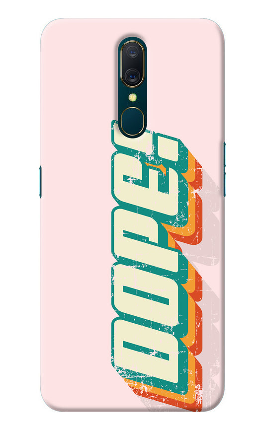 Dope Oppo A9 Back Cover