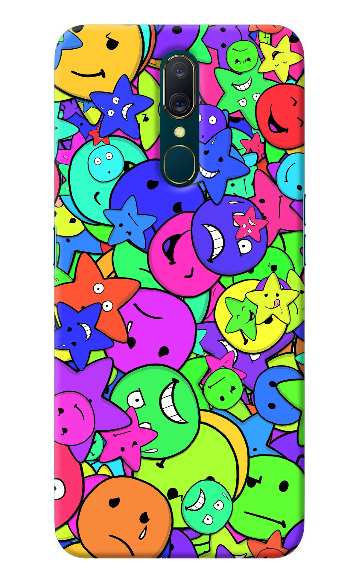 Fun Doodle Oppo A9 Back Cover