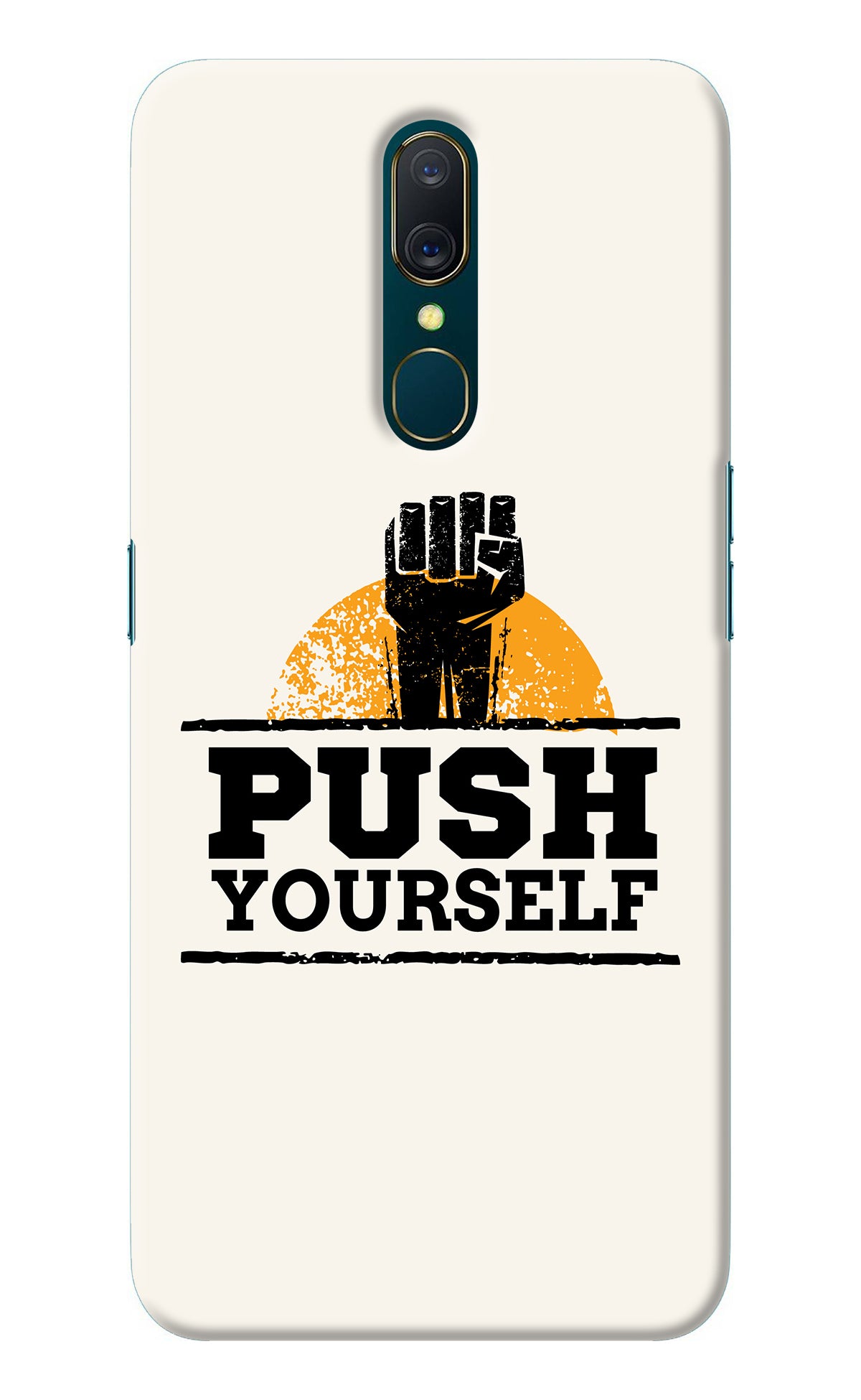 Push Yourself Oppo A9 Back Cover