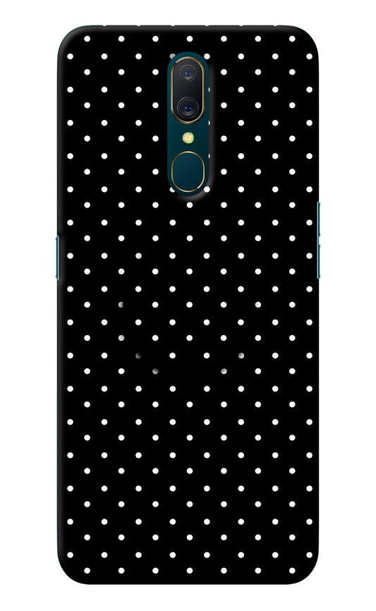 White Dots Oppo A9 Pop Case